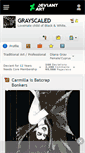 Mobile Screenshot of grayscaled.deviantart.com