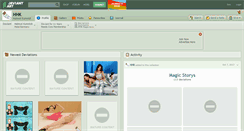 Desktop Screenshot of hhk.deviantart.com