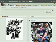 Tablet Screenshot of elzuco.deviantart.com