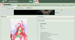 Desktop Screenshot of adorangelle.deviantart.com