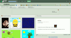 Desktop Screenshot of invaderiza.deviantart.com