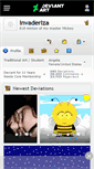 Mobile Screenshot of invaderiza.deviantart.com