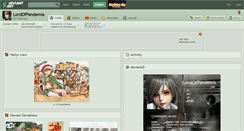 Desktop Screenshot of lordofpandemia.deviantart.com