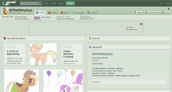 Desktop Screenshot of itsthewhinyguys.deviantart.com