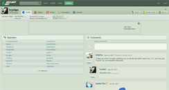 Desktop Screenshot of ivynian.deviantart.com