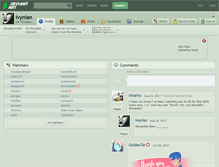 Tablet Screenshot of ivynian.deviantart.com