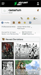 Mobile Screenshot of caesarium.deviantart.com