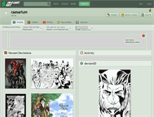 Tablet Screenshot of caesarium.deviantart.com