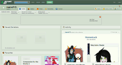 Desktop Screenshot of maeve915.deviantart.com