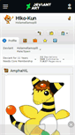 Mobile Screenshot of hiko-kun.deviantart.com
