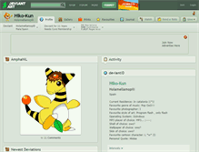 Tablet Screenshot of hiko-kun.deviantart.com
