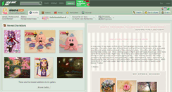 Desktop Screenshot of aleena.deviantart.com