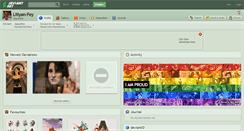 Desktop Screenshot of lillyan-fey.deviantart.com