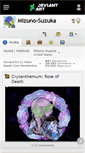Mobile Screenshot of mizuno-suzuka.deviantart.com