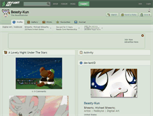 Tablet Screenshot of beasty-kun.deviantart.com