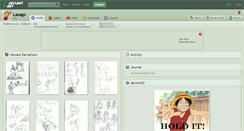 Desktop Screenshot of lasago.deviantart.com