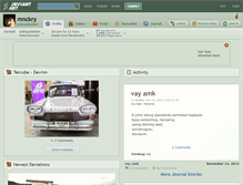 Tablet Screenshot of mnckry.deviantart.com