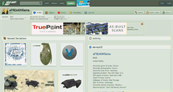 Desktop Screenshot of afreakinllama.deviantart.com