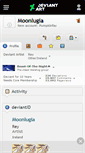 Mobile Screenshot of moonlugia.deviantart.com