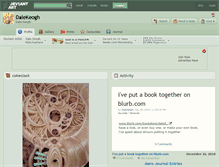 Tablet Screenshot of dalekeogh.deviantart.com