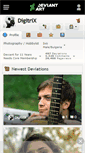 Mobile Screenshot of digitrix.deviantart.com