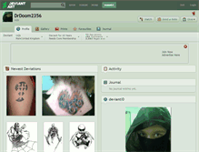 Tablet Screenshot of drdoom2356.deviantart.com