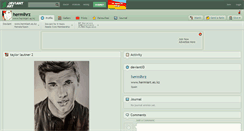 Desktop Screenshot of hermihrz.deviantart.com