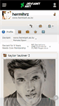 Mobile Screenshot of hermihrz.deviantart.com