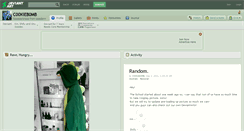 Desktop Screenshot of c00kieb0mb.deviantart.com