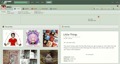 Desktop Screenshot of nncs.deviantart.com