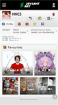 Mobile Screenshot of nncs.deviantart.com