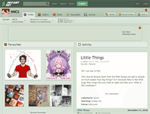 Tablet Screenshot of nncs.deviantart.com