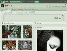 Tablet Screenshot of jess72910.deviantart.com