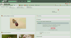 Desktop Screenshot of metalluilak.deviantart.com
