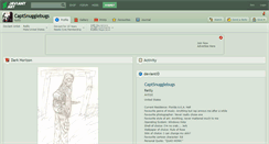 Desktop Screenshot of captsnugglebugs.deviantart.com