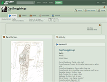 Tablet Screenshot of captsnugglebugs.deviantart.com