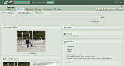 Desktop Screenshot of fearrett.deviantart.com