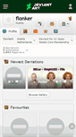 Mobile Screenshot of flonker.deviantart.com