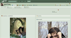Desktop Screenshot of nana77chan.deviantart.com