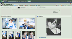 Desktop Screenshot of my13memories.deviantart.com