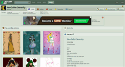 Desktop Screenshot of neo-sailor-serenity.deviantart.com