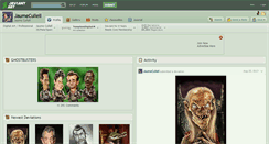Desktop Screenshot of jaumecullell.deviantart.com