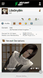 Mobile Screenshot of l0o0nybin.deviantart.com