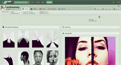 Desktop Screenshot of anotheramely.deviantart.com