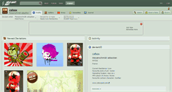 Desktop Screenshot of cebox.deviantart.com
