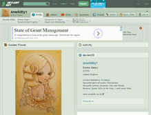 Tablet Screenshot of anarkitty1.deviantart.com