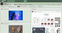 Desktop Screenshot of htivey.deviantart.com