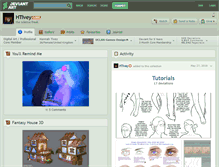 Tablet Screenshot of htivey.deviantart.com
