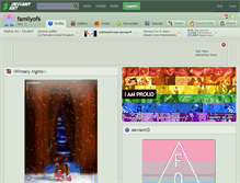 Tablet Screenshot of familyof6.deviantart.com