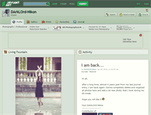 Tablet Screenshot of darklord-nikon.deviantart.com